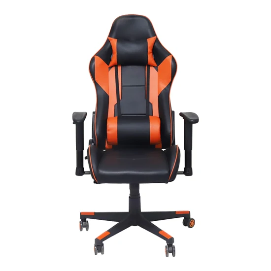 Factory Wholesale High Back Colorful Synthetic Leather PU Swiveling Rotatable Height Adjustable Armrest Gaming Chair